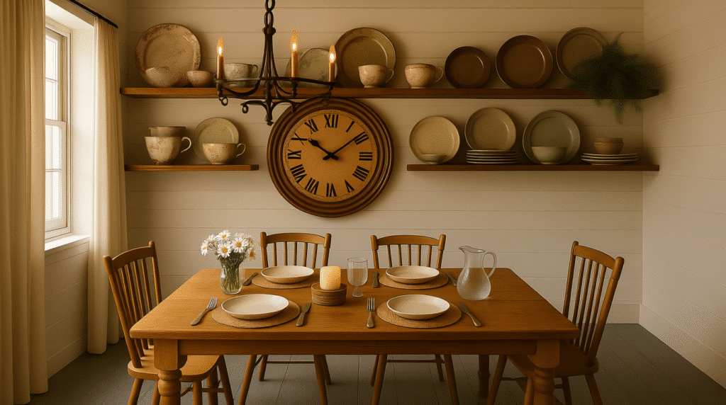 Whitewashed Wood Walls