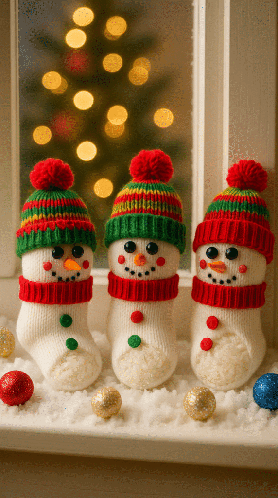 Christmas Card Display Ladder