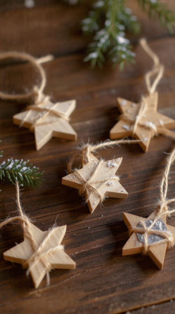 Twine Wrapped Stars
