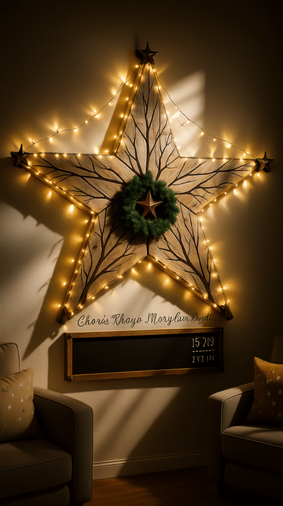 The Giant Wooden Star Tree