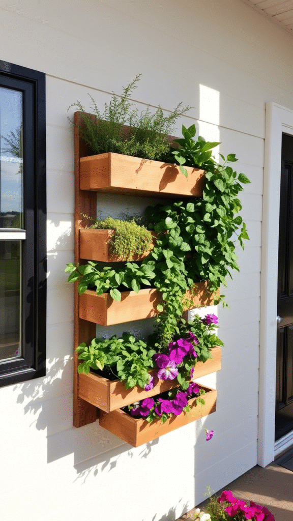Use Vertical Gardening