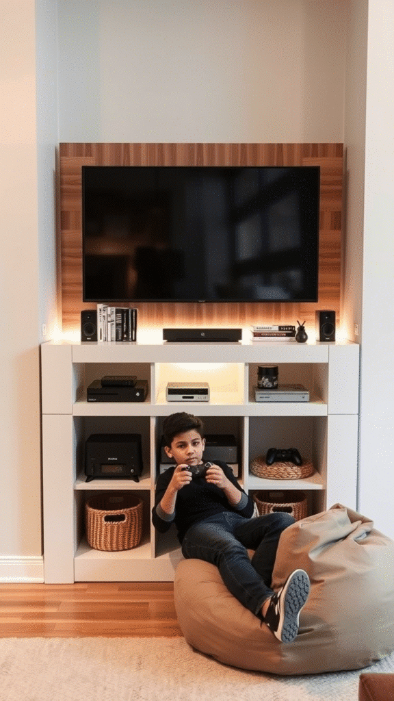 Corner TV Stand