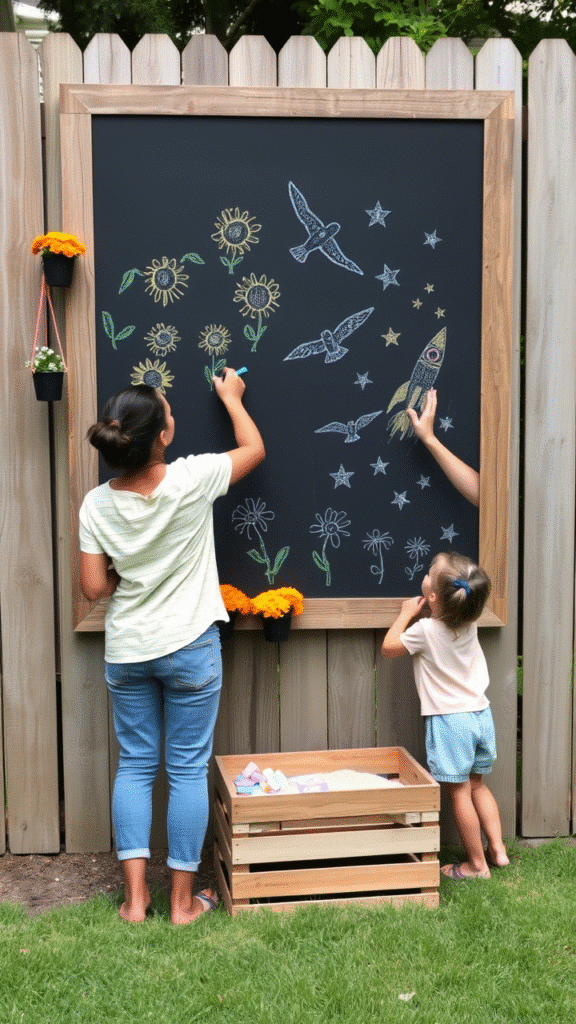 Outdoor Chalkboard