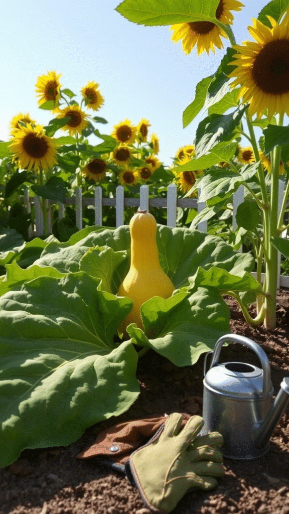 Sunflower and Peppers