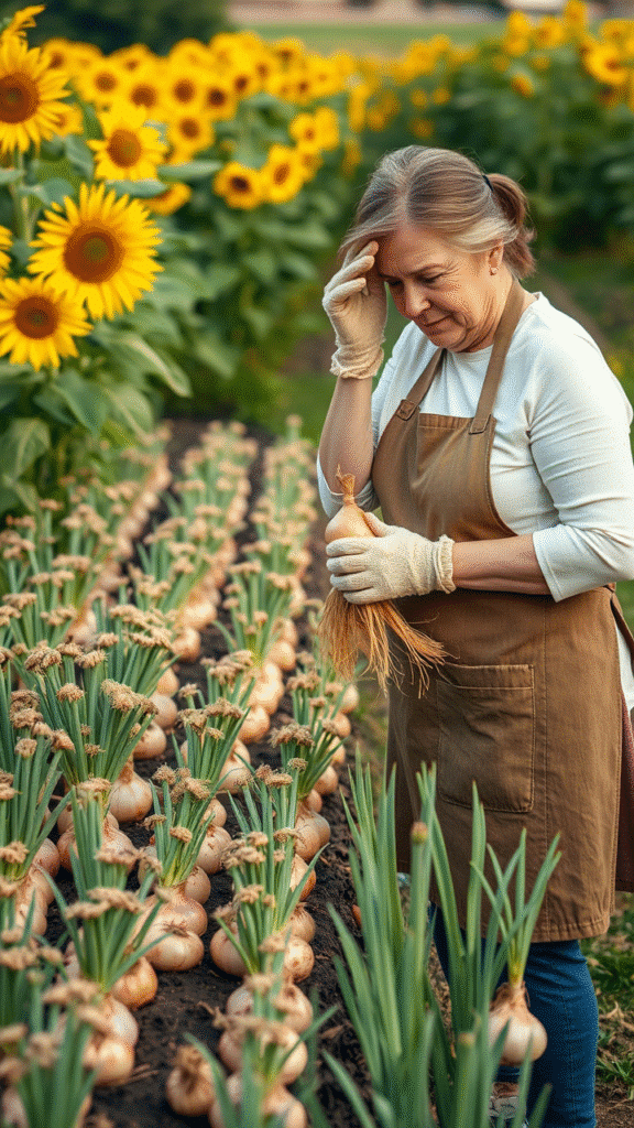 Sunflower and Potatoes
