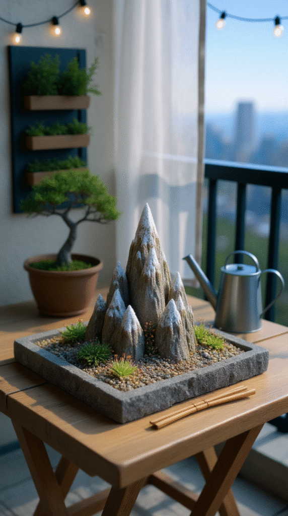 3. Succulent Rock Garden: Colorful and Carefree