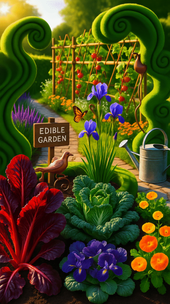 3. Foodscaping: Edible Beauty