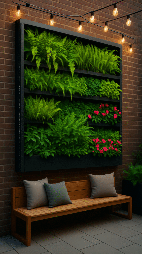 7. Vertical Gardens: Green Walls