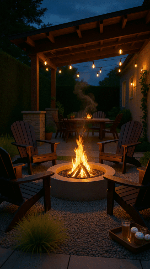 9. Fire Pits: Warmth and Ambiance